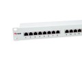 Wyposażenie 19" Patch Panel 24xRJ45 Cat6 FTP 1U 250MHz RAL7035 - 2809562