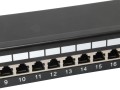Wyposażenie 19-calowy panel krosowy 24xRJ45 Cat6 FTP 1U 250MHz RAL9005 - 2809571