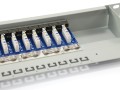 Patchpanel Equip CAT6 24 Port lightgrey 19 cali (1HE) - 2809575