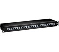 Patchpanel Equip CAT6 24 portów czarny 19" (1HE) - 2809579