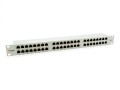 Panel krosowy RJ-45 x 48, STP, możliwość montażu w stojaku, CAT 6, jasnoszary, 1U, 48,3 cm (19") (326349) - 2809594