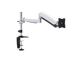Wyposażenie: Uchwyt biurkowy 13"-27" / 1TFT 360° Sprężyna gazowa 9 kg srebrny detaliczny - 2810856
