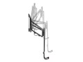 Uchwyt ścienny do telewizora 43"-50"/35kg 1TFT 4Gelenke pull-down schwarz - 2810878