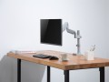 Uchwyt biurkowy 17"-32"/1TFT 360° Sprężyna gazowa 9 kg srebrny sprzedaż detaliczna - 2810914