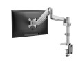 Uchwyt biurkowy 17"-32"/1TFT 360° Sprężyna gazowa 9 kg srebrny sprzedaż detaliczna - 2810911