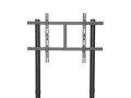 Wózek do płaskiego ekranu / systemu wideokonferencyjnego - Bardzo mocny - Zamykany na klucz - Plastik, Stal nierdzewna, Aluminium - Rozmiar ekranu: 94-203 cm (37"-80") - 2810919