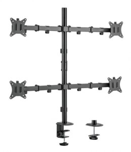 Uchwyt stołowy 17"-32"/4TFT 360° H.verst. 9Kg black lite