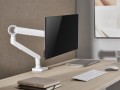 Uchwyt biurkowy do monitora biały detaliczny - 2810983