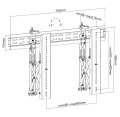 Uchwyt ścienny 37"-70" 1TFT Popout 1Joint 45Kg sw lite Sprzedaż detaliczna - 2811048