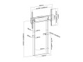 Uchwyt ścienny Equip 55"-100"/1TFT 120kg 1Przegubowy góra-dół sw lite Sprzedaż detaliczna - 2811119