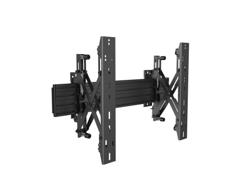Uchwyt ścienny Equip 32"-65"/30kg 1TFT 1Gelenk Push-In-Pop czarny - 2811211