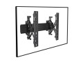 Uchwyt ścienny Equip 32"-65"/30kg 1TFT 1Gelenk Push-In-Pop czarny - 2811212