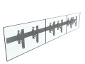 Uchwyt ścienny Equip 32"-65"/30kg 1TFT 1Gelenk Push-In-Pop czarny - 2811214