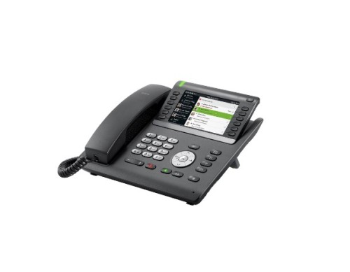 Unify OpenScape Desk Phone CP700X - Telefon VoIP - z interfejsem Bluetooth - Funkcja połączeń trójstronnych - SIP -/Srebrny - 2811925