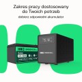 UPS zasilacz awaryjny Greencell PowerCore 2000VA 1200W AVR 24VDC LCD - 2812314