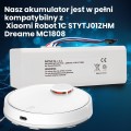 Bateria akumulator Xiaomi Robot 1C P1904-4S1P-MM, 3200mAh, 47.36Wh, STYTJ01ZHM Mijia 1C P1904-4S1P-MM (Dreame MC1808) - 2812411