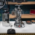 La Pavoni Ekspres do kawy Dźwignia ręczna Milano srebrny - 2812590