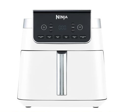 Ninja AF180EUWH frytkownica Pojedyńczy 6,2 l Autonomiczny 2000 W Frytkownica na gorące powietrze Biały - 2812697