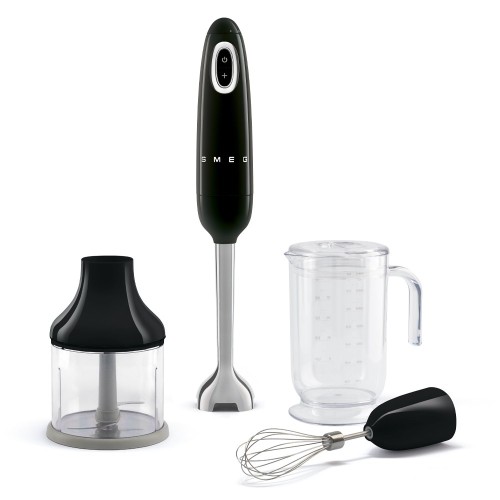 Blender immersyjny Smeg HBF03BLEU (101121) 700W Czarny, Stal nierdzewna - 2813052