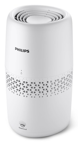 Philips Nawilżacz powietrza HU2510/10, 11 W, Pojemność zbiornika na wodę 2 L, Nadaje się do pomieszczeń o powierzchni do 31 m2, Technologia NanoCloud, Wydajność nawilżania 190 ml/h, Biały - 2813195