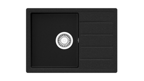 TEKA ZLEWOZMYWAK SYNTETYCZNY COMFOR 45 S-TQ 1B 1D REV 2O AUTO WST ONYX BLACK - 2813833