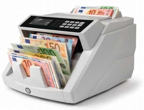 Safescan 2465-S - Liczarka banknotów - Wykrywanie falsyfikatów - Automatyczna - EUR, GBP, CHF, USD, PLN, SEK, NOK - Szary - 2814104