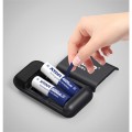 XTAR ŁADOWARKA Z FUNKCJĄ POWER BANK DO AKUMULATORÓW CYLINDRYCZNYCH LI-ION 18650/20700/21700 CZARNA - 2 KANAŁY PB2SLV2 - 2814122