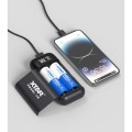 XTAR ŁADOWARKA Z FUNKCJĄ POWER BANK DO AKUMULATORÓW CYLINDRYCZNYCH LI-ION 18650/20700/21700 CZARNA - 2 KANAŁY PB2SLV2 - 2814121