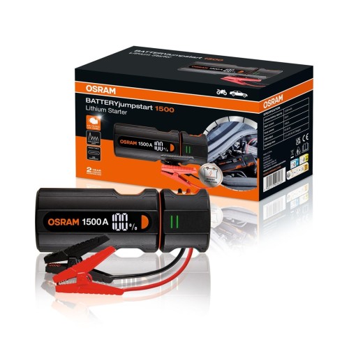 Rozrusznik awaryjny Osram BATTERYjumpstart 1500 - 12V - 2814752