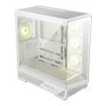 Obudowa MSI MAG PANO 130R PZ WHITE ATX Midi z oknem, bez zasilacza - 2753838