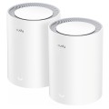 Domowy system Wi-Fi Mesh M3000(2-Pack) Wi-Fi 6 2.4 GHz, 5 GHz, 574 Mb/s + 2402 Mb/s Cudy - 2815022