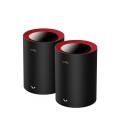 Domowy system Wi-Fi Mesh M3000(2-Pack) Wi-Fi 6 2.4 GHz, 5 GHz, 574 Mb/s + 2402 Mb/s Cudy - 2815017