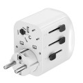 GEMBIRD UNIWERSALNY ADAPTER PODRÓŻNY Z UZIEMIENIEM 15 W, BIAŁY - 2815035