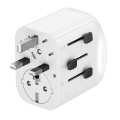 GEMBIRD UNIWERSALNY ADAPTER PODRÓŻNY Z UZIEMIENIEM 15 W, BIAŁY - 2815033