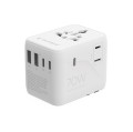 GEMBIRD UNIWERSALNY ADAPTER PODRÓŻNY 70 W, BIAŁY - 2815071