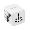 GEMBIRD UNIWERSALNY ADAPTER PODRÓŻNY BIAŁY - 2815077