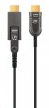Kabel światłowodowy MANHATTAN Active High Speed HDMI z odłączanym złączem 4K@60Hz UHD, HDMI męski na Micro HDMI męski (typ D) i odłączany męski HDMI (typ A), 50m, HEC, ARC, styki pozłacane (355537) - 2815199