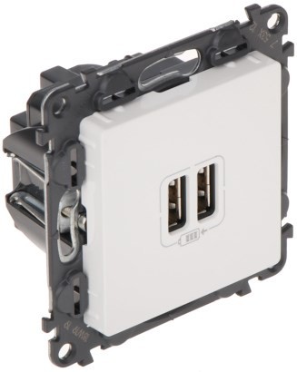 Gniazdo ładowania LE-753112 Valena Life 2 PORTY USB 2.4A/5V Legrand - 2815300