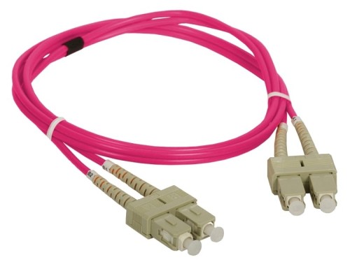 ALANTEC Patch cord MM OM4 SC-SC duplex 50/125 2.0m (FOC-SCSC-5MMD-2-4) - 2782437