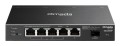 Switch zarządzalny TP-Link Omada SG2206MP 4x1GbE PoE+ 1x1GbE 1xSFP - 2815330