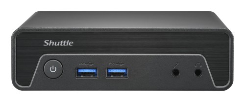 Shuttle Nano PC NE10N, Intel N 100, 1x HDMI, 1x DP, 6x USB, 1x LAN, bez wentylatora, ciągła praca 24/7, w tym VESA, komputer PC 0,6 l, Mini PC barebone, Intel SoC, DDR4-SDRAM, PCI Express, Serial ATA, - 2815958