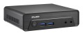Shuttle Nano PC NE10N, Intel N 100, 1x HDMI, 1x DP, 6x USB, 1x LAN, bez wentylatora, ciągła praca 24/7, w tym VESA, komputer PC 0,6 l, Mini PC barebone, Intel SoC, DDR4-SDRAM, PCI Express, Serial ATA, - 2815955