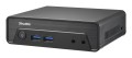 Shuttle Nano PC NE10N, Intel N 100, 1x HDMI, 1x DP, 6x USB, 1x LAN, bez wentylatora, ciągła praca 24/7, w tym VESA, komputer PC 0,6 l, Mini PC barebone, Intel SoC, DDR4-SDRAM, PCI Express, Serial ATA, - 2815954