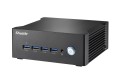 Shuttle Nano PC NT10H5, Intel Core Ultra 5 125H, grafika Intel Arc, 2xHDMI, 2xUSB 4.0 (DP), 2x2.5Gbit LAN, w tym VESA 24/7 praca stała, 1L PC, Mini PC barebone, Intel SoC, DDR5-SDRAM, PCI Express, 120 - 2815962