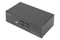 Przełącznik KVM, 4 portowy, 4K 60Hz, 8xDP IN, 2xDP OUT, 2xUSB A, 2x Audio IN&OUT - 2816689