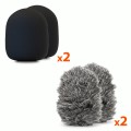 MEDIA-TECH ZESTAW MIKROFONÓW KRAWATOWYCH MICRO-MIC DUO MT416 - 2816851