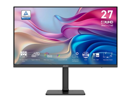 Monitor MSI Modern MD272UPHGDE 69cm (27") IPS UHD 60Hz 4ms Pivot - 2817440