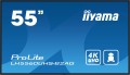 iiyama 55” profesjonalny wyświetlacz Digital Signage 4K UHD z zaawansowanymi opcjami sterowania i łączności - 2817572