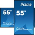 iiyama 55” profesjonalny wyświetlacz Digital Signage 4K UHD z zaawansowanymi opcjami sterowania i łączności - 2817575