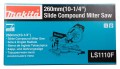 Piła ukośna Makita LS1110F - 2817973